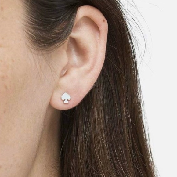 kate spade Jewelry - NWT Signature Kate Spade: Spade Mini Stud Earrings